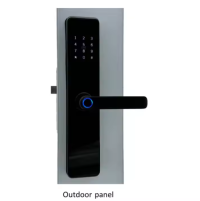 Top Selling Electronic Smart Lock Intelligent Lock Fingerprint Password Key Home Office Security Door Lock