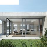 Exterior Aluminum Security Sliding Door with Glass